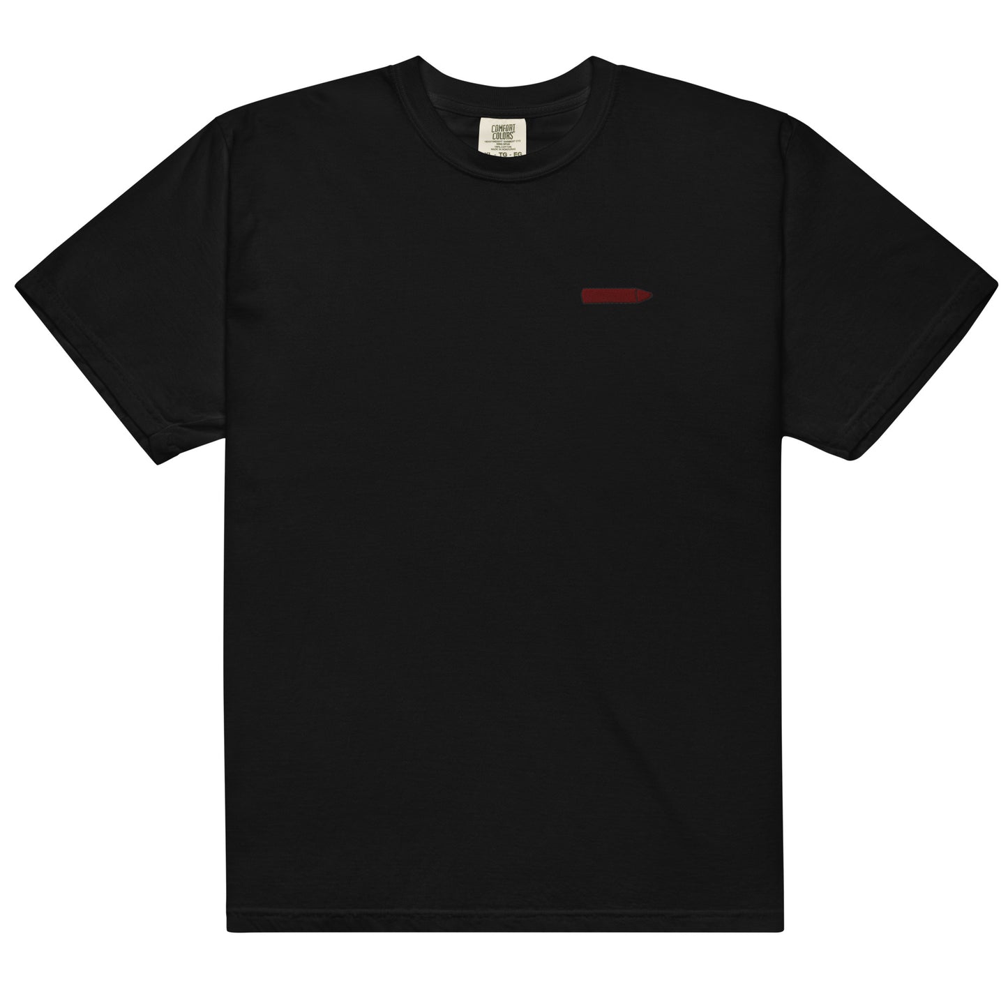 Blood Red Crayon Logo - Men's T-Shirt